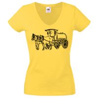 Lady-fit Valueweight V-Neck T-Shirt Thumbnail