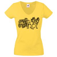 Lady-fit Valueweight V-Neck T-Shirt Thumbnail