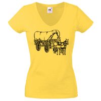 Lady-fit Valueweight V-Neck T-Shirt Thumbnail