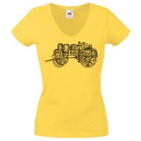 Lady-fit Valueweight V-Neck T-Shirt Thumbnail