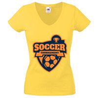 Lady-fit Valueweight V-Neck T-Shirt Thumbnail