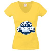 Lady-fit Valueweight V-Neck T-Shirt Thumbnail