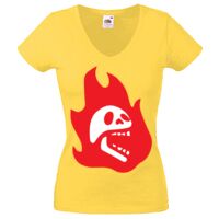 Lady-fit Valueweight V-Neck T-Shirt Thumbnail