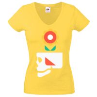Lady-fit Valueweight V-Neck T-Shirt Thumbnail