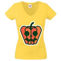 Lady-fit Valueweight V-Neck T-Shirt Thumbnail