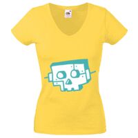 Lady-fit Valueweight V-Neck T-Shirt Thumbnail
