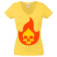 Lady-fit Valueweight V-Neck T-Shirt Thumbnail
