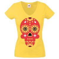 Lady-fit Valueweight V-Neck T-Shirt Thumbnail
