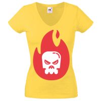 Lady-fit Valueweight V-Neck T-Shirt Thumbnail