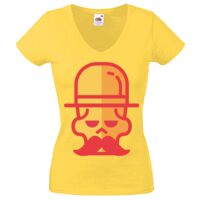 Lady-fit Valueweight V-Neck T-Shirt Thumbnail