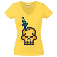 Lady-fit Valueweight V-Neck T-Shirt Thumbnail