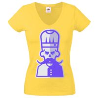 Lady-fit Valueweight V-Neck T-Shirt Thumbnail