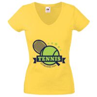 Lady-fit Valueweight V-Neck T-Shirt Thumbnail