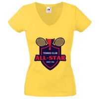 Lady-fit Valueweight V-Neck T-Shirt Thumbnail