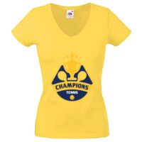 Lady-fit Valueweight V-Neck T-Shirt Thumbnail