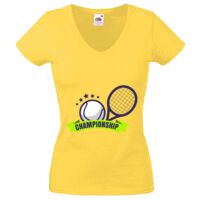 Lady-fit Valueweight V-Neck T-Shirt Thumbnail