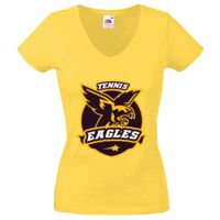 Lady-fit Valueweight V-Neck T-Shirt Thumbnail