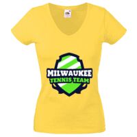 Lady-fit Valueweight V-Neck T-Shirt Thumbnail