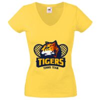 Lady-fit Valueweight V-Neck T-Shirt Thumbnail