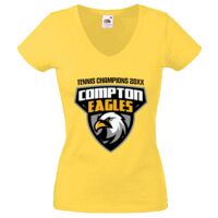 Lady-fit Valueweight V-Neck T-Shirt Thumbnail