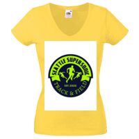 Lady-fit Valueweight V-Neck T-Shirt Thumbnail