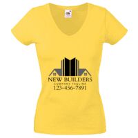 Lady-fit Valueweight V-Neck T-Shirt Thumbnail