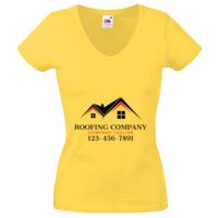 Lady-fit Valueweight V-Neck T-Shirt Thumbnail