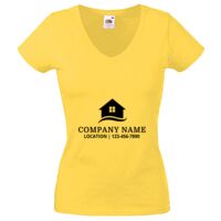 Lady-fit Valueweight V-Neck T-Shirt Thumbnail