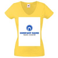 Lady-fit Valueweight V-Neck T-Shirt Thumbnail