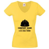 Lady-fit Valueweight V-Neck T-Shirt Thumbnail