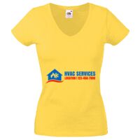 Lady-fit Valueweight V-Neck T-Shirt Thumbnail