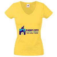 Lady-fit Valueweight V-Neck T-Shirt Thumbnail