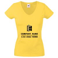 Lady-fit Valueweight V-Neck T-Shirt Thumbnail