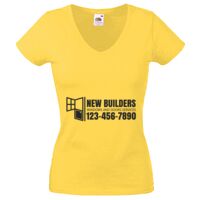 Lady-fit Valueweight V-Neck T-Shirt Thumbnail