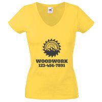 Lady-fit Valueweight V-Neck T-Shirt Thumbnail
