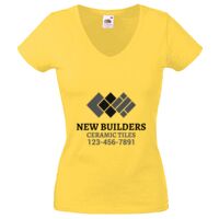 Lady-fit Valueweight V-Neck T-Shirt Thumbnail