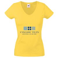 Lady-fit Valueweight V-Neck T-Shirt Thumbnail