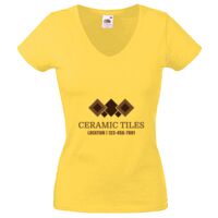 Lady-fit Valueweight V-Neck T-Shirt Thumbnail