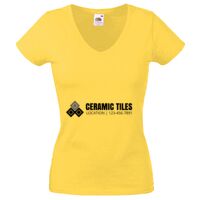 Lady-fit Valueweight V-Neck T-Shirt Thumbnail