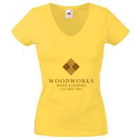 Lady-fit Valueweight V-Neck T-Shirt Thumbnail