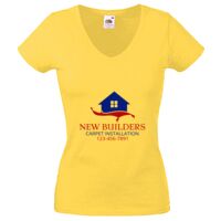 Lady-fit Valueweight V-Neck T-Shirt Thumbnail