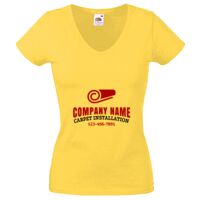 Lady-fit Valueweight V-Neck T-Shirt Thumbnail