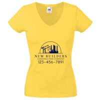 Lady-fit Valueweight V-Neck T-Shirt Thumbnail