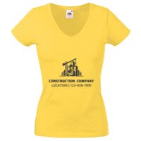 Lady-fit Valueweight V-Neck T-Shirt Thumbnail