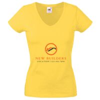 Lady-fit Valueweight V-Neck T-Shirt Thumbnail
