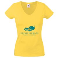 Lady-fit Valueweight V-Neck T-Shirt Thumbnail