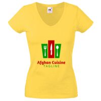 Lady-fit Valueweight V-Neck T-Shirt Thumbnail