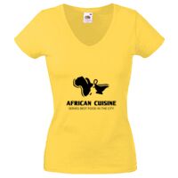 Lady-fit Valueweight V-Neck T-Shirt Thumbnail