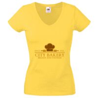 Lady-fit Valueweight V-Neck T-Shirt Thumbnail