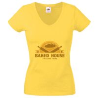 Lady-fit Valueweight V-Neck T-Shirt Thumbnail